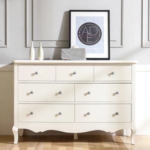 [리퍼] 헬레나 원목도장 와이드 서랍장