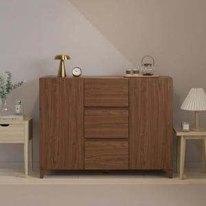 모모라인 라운드 와이드 높은 서랍 수납장 2colors