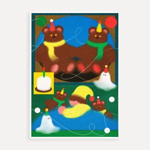 Bear Hug 조이킴 아트 프린트