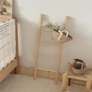 미니 우드 사다리 원목 스탠드 행거 옷걸이