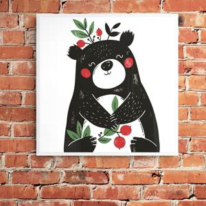 과일 친구 그림 알루미늄액자 동물 키즈 카페 거실 벽 대형 인테리어 액자