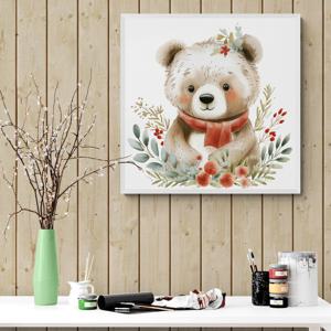 꽃밭의 친구 그림 알루미늄액자 동물 키즈 카페 거실 벽 대형 인테리어 액자