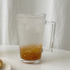 믹싱 아이스아메리카노잔 맥주잔 카페 손잡이 유리컵 475ml