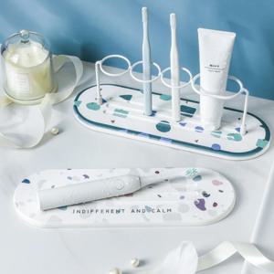 보송보송 규조토 칫솔 걸이