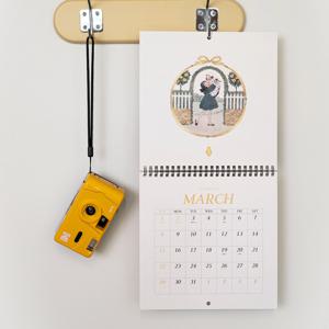 2026 페어리테일 일러스트 캘린더 동화 감성 벽걸이 달력