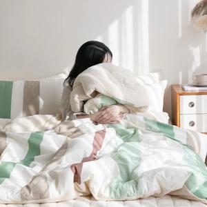 고밀도 60수  바이오워싱 5mm 사계절/극세사 차렵이불 SS/Q 2 color