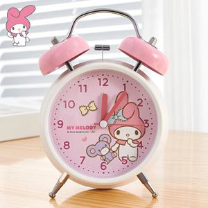 귀여운 마이멜로디 시계 캐릭터 알람시계 탁상 책상 시계