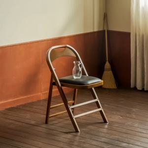 [리퍼] 애나 원목 접이식 의자