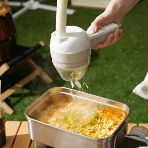 SNS 판매대란 감성 캠핑 요리 무선 휴대용 다지기 슬라이서 초퍼