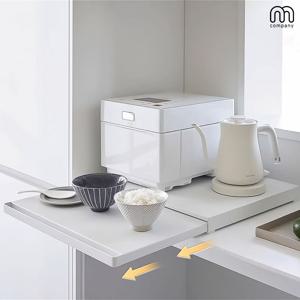 레슬리 완제품 슬라이딩 주방 선반 전자레인지 수납장 렌지 밥솥 철제 받침대 오븐 다이