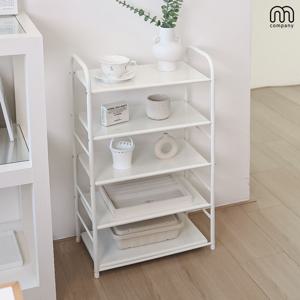 포드 5단 철제 거실 선반 진열장 낮은 장식장 주방 책꽂이 책장 수납장 미니 틈새 진열대