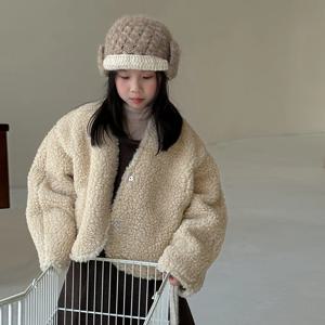 윌로 베이직 뽀글이 자켓 R15537