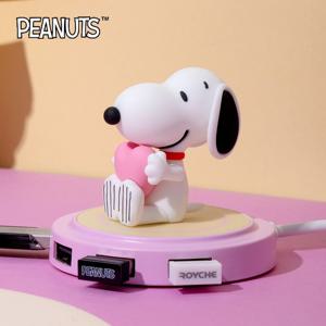 스누피 USB 멀티 허브 5 in 1 C타입 맥북 아이패드 충전 케이블