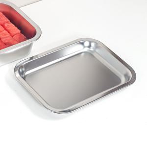 에센셜 스텐 사각 트레이 소(S) 쟁반 밧드 커버