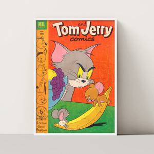 1+1 톰과 제리 빈티지 북커버 20종 - 16. 톰과 제리 빈티지 북커버 016