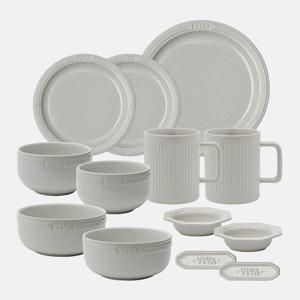 비바 2인 그릇세트 13P (4color)