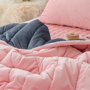 3mm극세사 폴리솜 차렵이불 포근한 겨울이불 SS Q