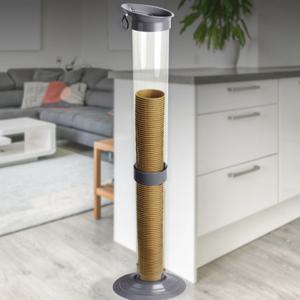 종이컵 디스펜서 홀더 수거함 거치대 컵 보관함 카페 탕비실 사무실 컵수거대