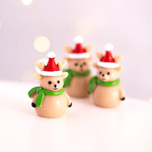 미니어처 산타 모자 루돌프 3P 세트