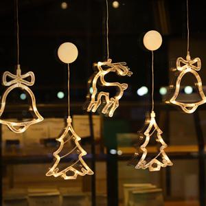 크리스마스 LED 오너먼트 무드등 창문 조명 3종세트 3번 화이트펜증정