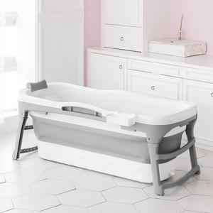 스칸디나 프리미엄 폴딩 반신욕조 1.4M_그레이