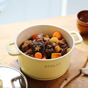 [리퍼] 국내생산 머랭 IH 인덕션 세라믹코팅 양수냄비 24cm