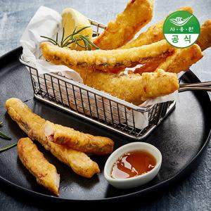 매콤 오징어튀김 1kg*2개