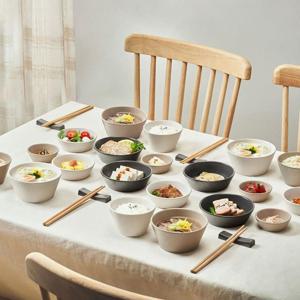 담음공방 온감 홈세트 도자기 그릇 4인 세트 28P