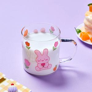 블루밍 스크래빗 유리머그 350ml