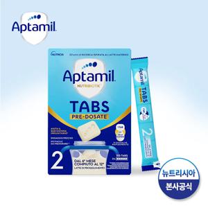 [해외] 압타밀 이지탭스 2단계 EASY TABS 간편분유 (21스틱) x 1박스