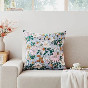 어텀블라썸 쿠션커버 50x50