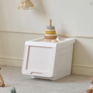 튼튼한 슬라이딩 큐브수납 S 43.8x37.5x20.5cm 핑크