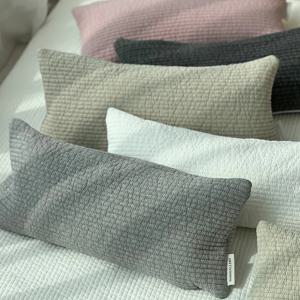 바이오비드폼 줄누비 경추 목 베개(2sizes)