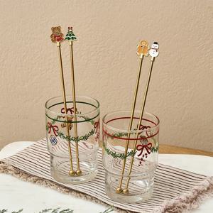 홀리베어 크리스마스 스텐304 머들러 4 color