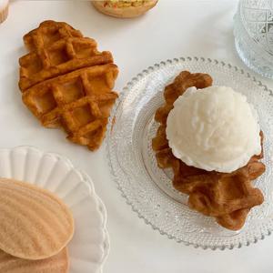 자체제작 크로플 와플 디저트 수제 캔들 실리콘 베이킹 다용도 몰드 1구 얼음틀