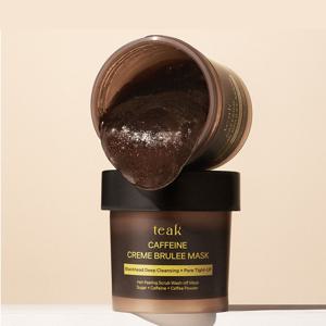 티크 크렘 브륄레 피지 각질 모공관리 천연 마스크 워시오프팩 90g