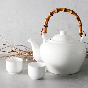 아망 백자 도자기 술 주전자 900ml 세트 택1