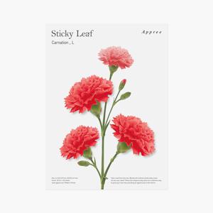 스티키리프 카네이션 (Red,L)