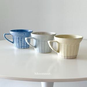 Wide mug 3col  국내제작도자기 도자기컵 450ml 머그컵