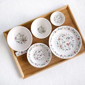 프로방스 국산 도자기 1인 식기세트 6p