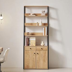 이베트 북선반 철제 스틸 수납 선반장 800 (3color)