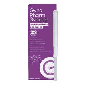 지노팜 시린지 질세정기 2.3g 1박스 10개입 주사기 질세정제 여성청결제 의료기기