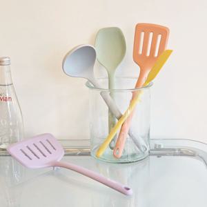 에지리 젤리빈 조리도구 5종 파스텔 뒤집개 국자 주방 인테리어 소품 베이킹