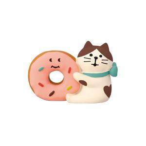 콘콤브레 도너츠샵 도너츠러브고양이 소품 피규어 미니어처