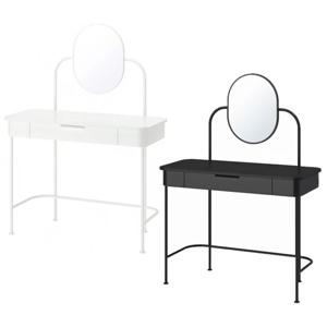 GRAFJALLET 그로피엘레트 화장대 100x42cm/거울포함/인테리어책상/수납형화장대