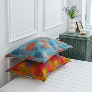 코코 체크 사계절 마이크로화이버 베개커버 40x60 2colors