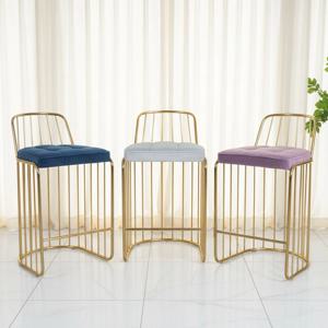 벨라 골드 바체어 인테리어 아일랜드 식탁 홈바 바텐 카페 바의자 3colors