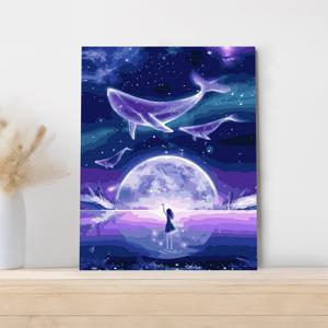 DIY 명화그리기 고래의 꿈 60x75cm