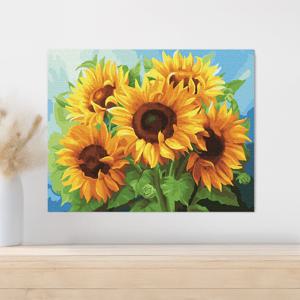 DIY 명화그리기 활짝핀 해바라기 60x75cm