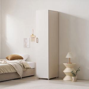 플루토 옷장 도어형 400 키높이장 도어형 옷장 원룸 6단